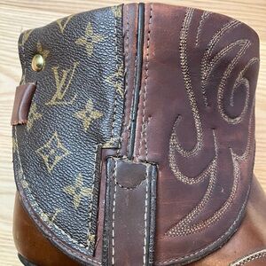 Canty boot with Louis Vuitton trim